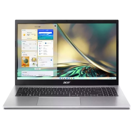 Laptop Acer Aspire A315/ 15.6' FHD IPS/ i5 1235U/ 16GB/ 512GB NVMe/ NV MX550 2GB/ Free DOS/ Silver