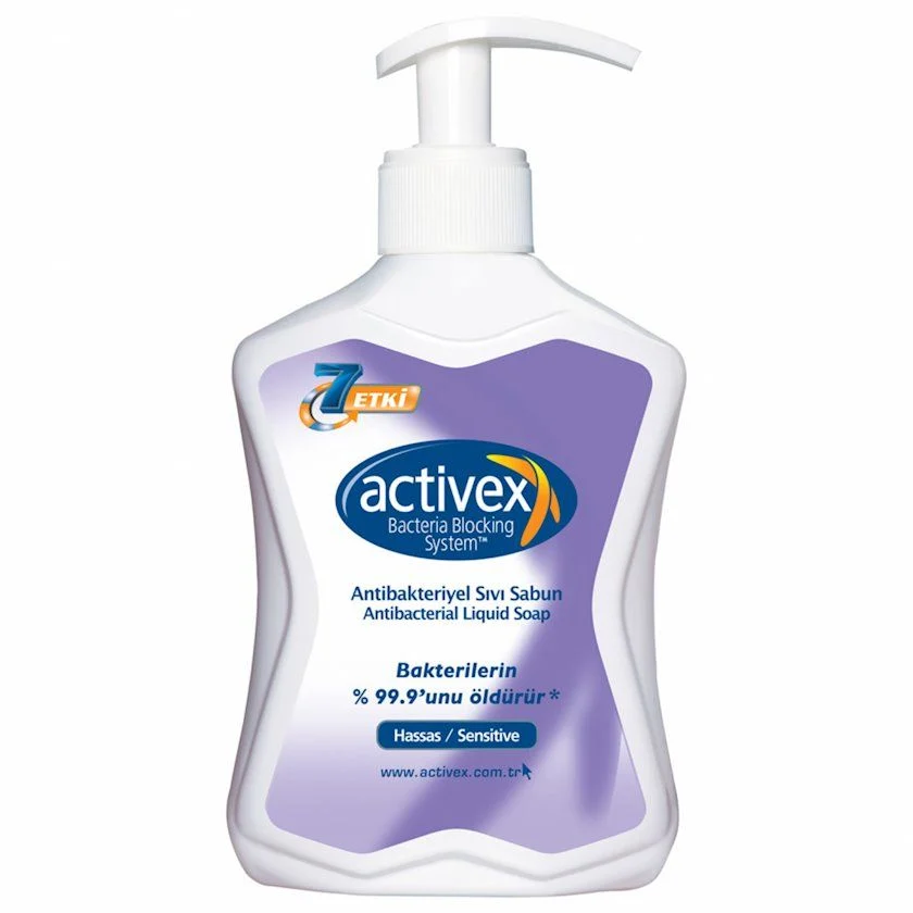 Antibakterial maye sabun Activex Sensitive 300 ml (həssas)