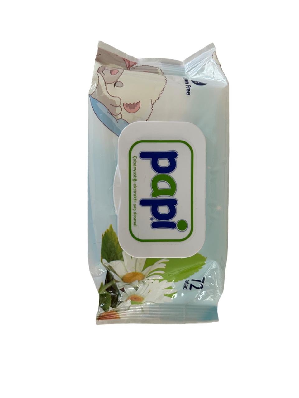 Papi (çobanyastığı ekstralı) 72pcs