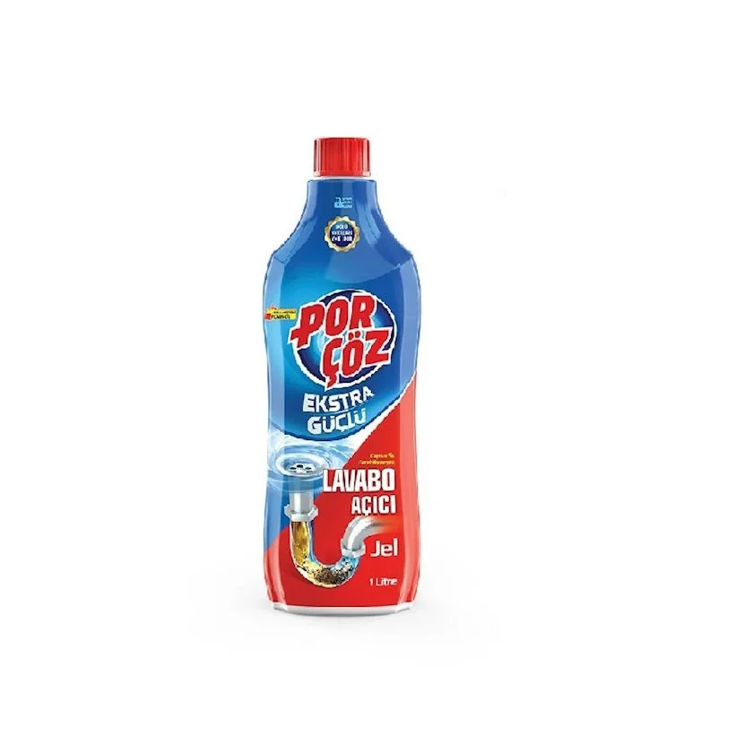 Tökmə borunun təmizlənməsi üçün gel Porchoz Extra Strong 1 l